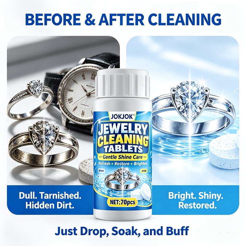 Jewellery Polishing Effervescent Tablets for All Jewellery